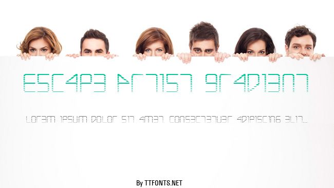 Escape Artist Gradient example