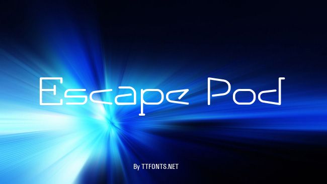 Escape Pod example