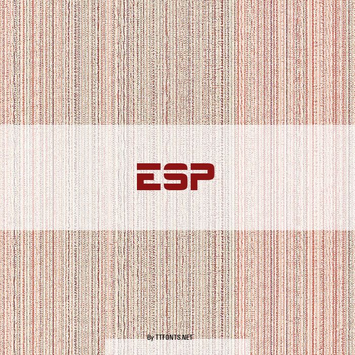 ESP example