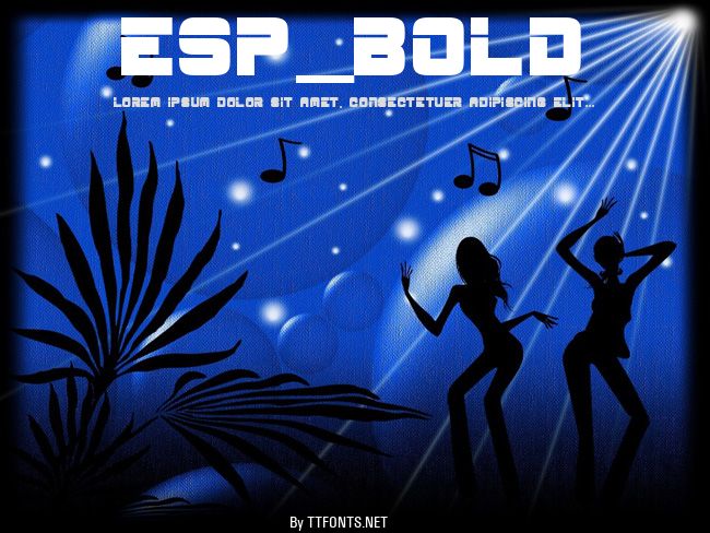 ESP_Bold example