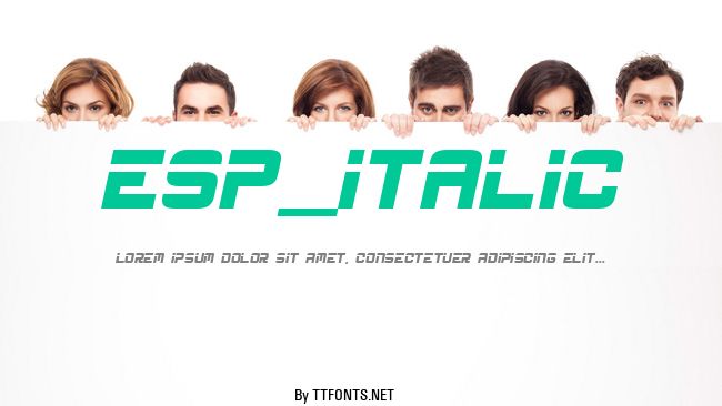 ESP_Italic example