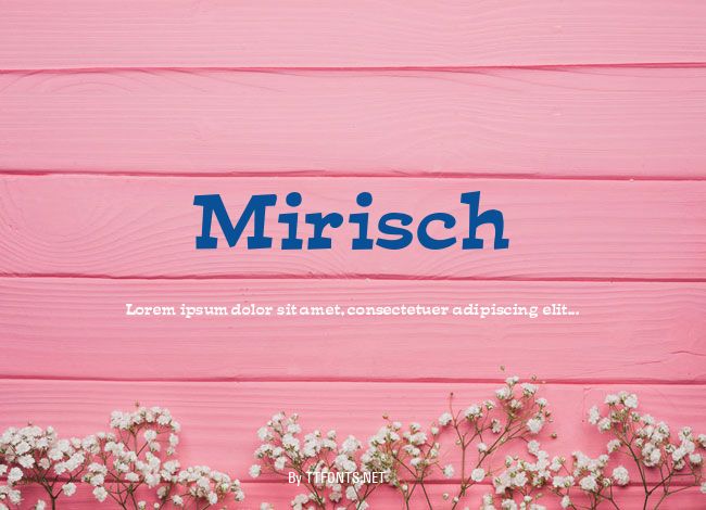 Mirisch example