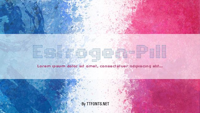 Estrogen-Pill example