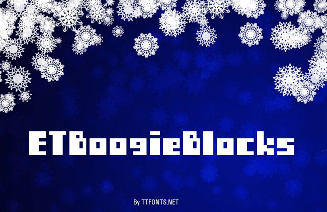 ETBoogieBlocks example