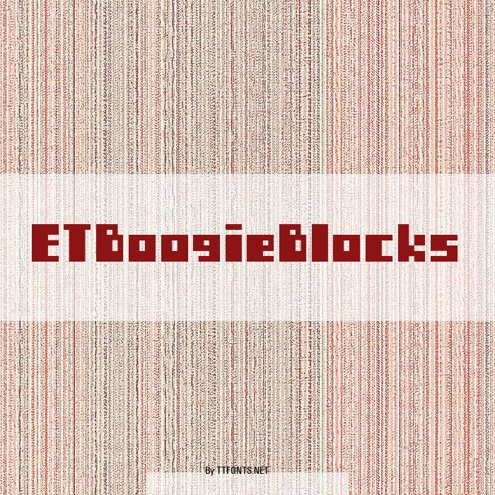 ETBoogieBlocks example