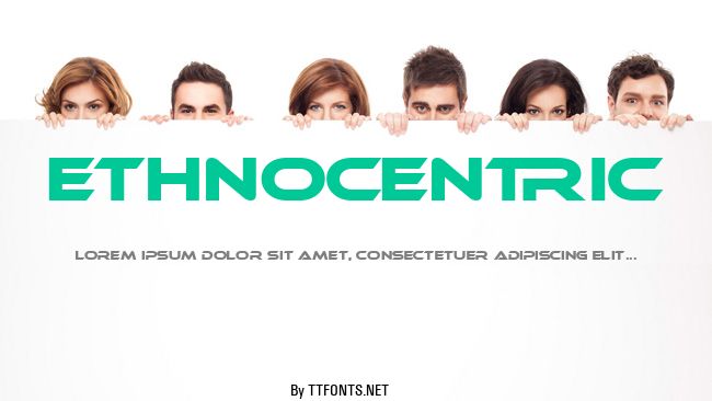 Ethnocentric example