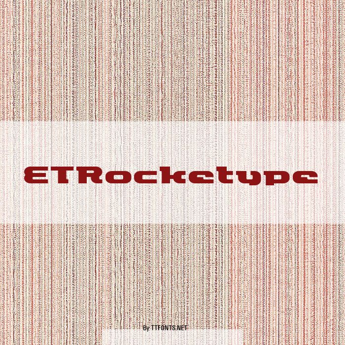 ETRocketype example