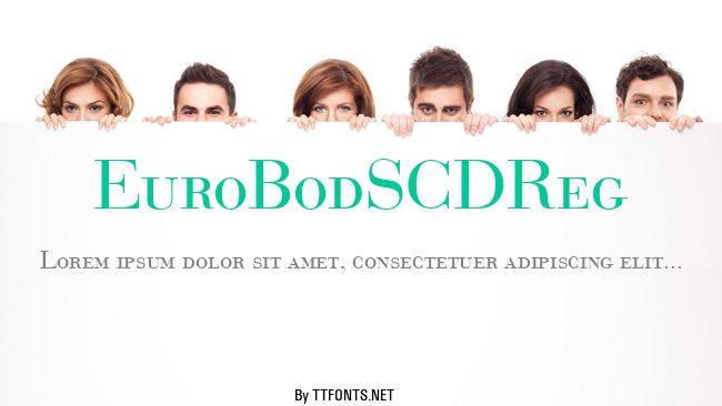 EuroBodSCDReg example