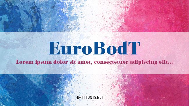 EuroBodT example