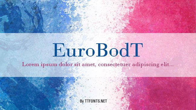 EuroBodT example