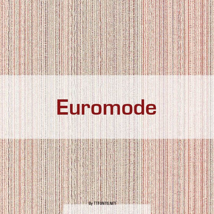 Euromode example