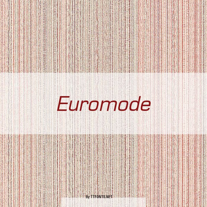 Euromode example