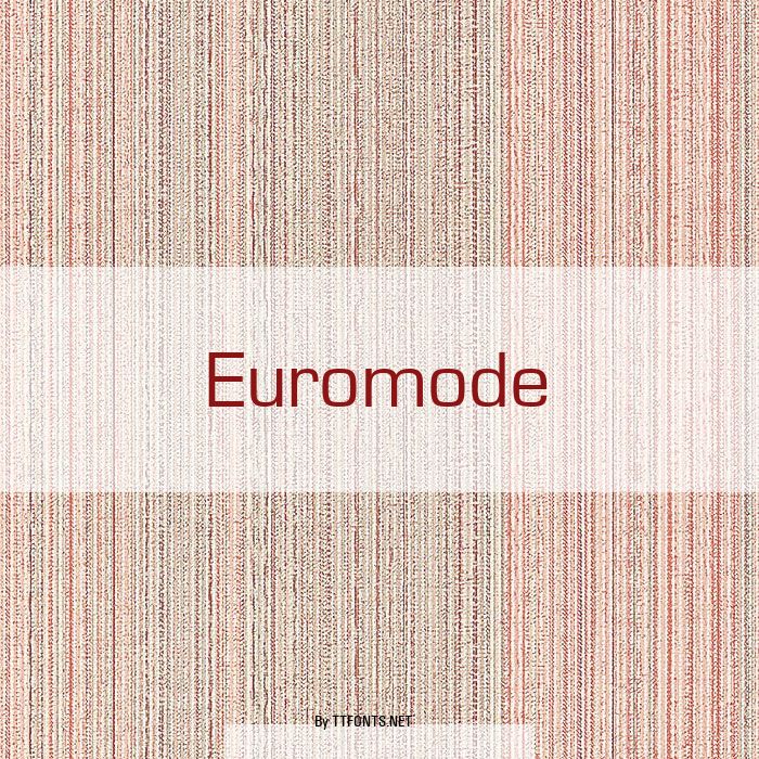 Euromode example