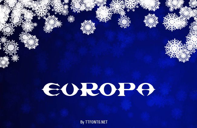 Europa example