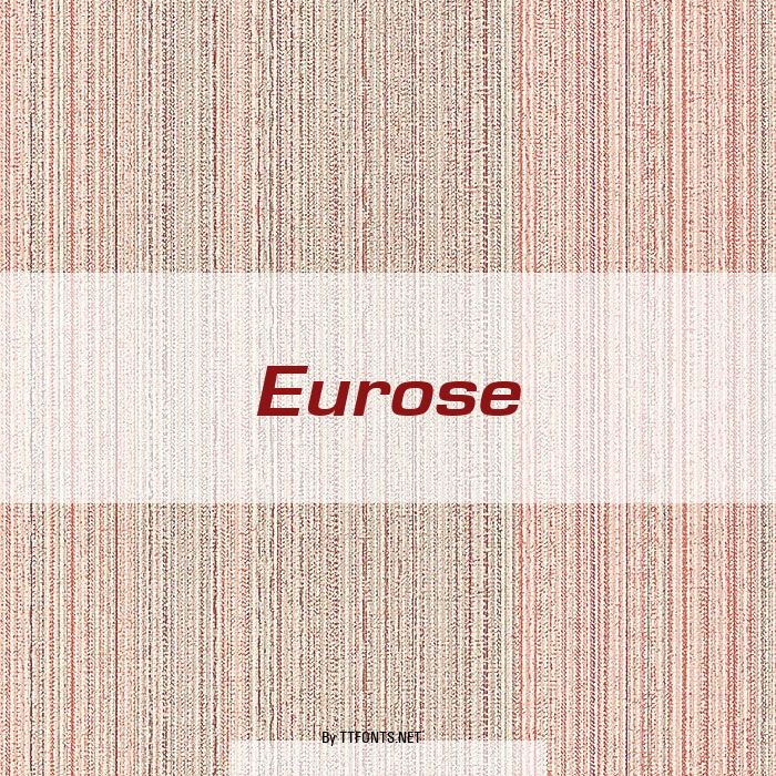 Eurose example