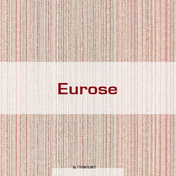 Eurose example