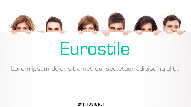Eurostile example