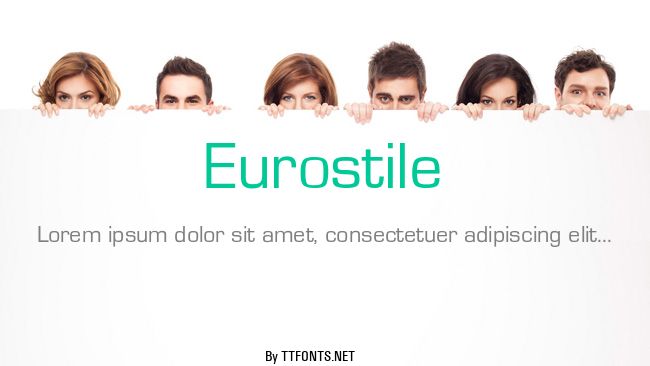 Eurostile example