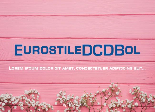 EurostileDCDBol example