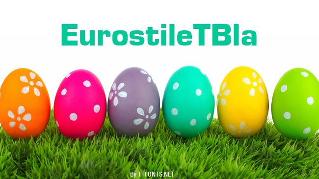 EurostileTBla example