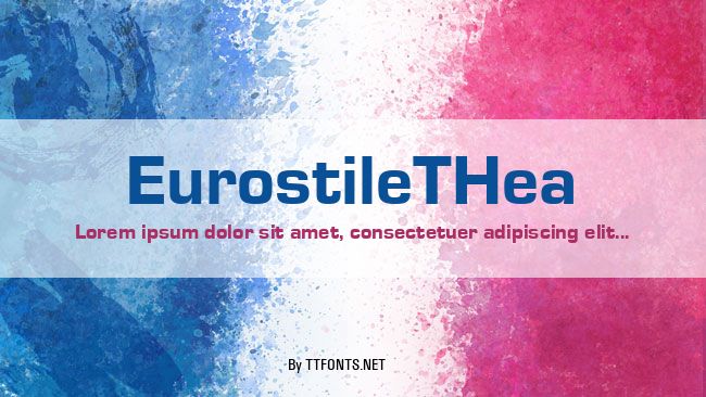 EurostileTHea example