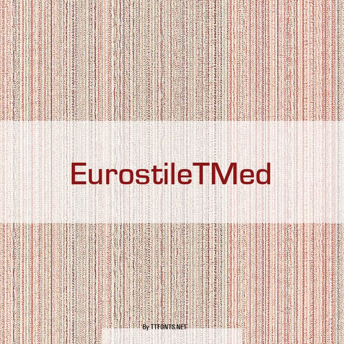 EurostileTMed example