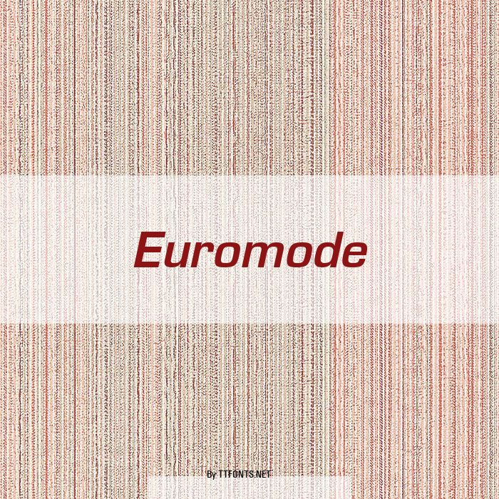 Euromode example