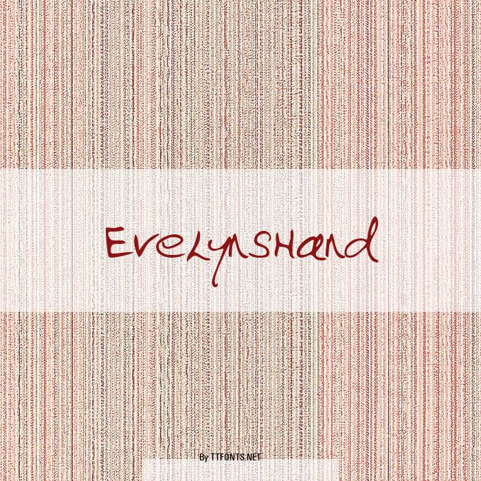 EvelynsHand example