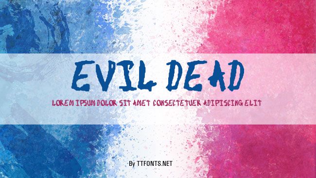 Evil Dead example