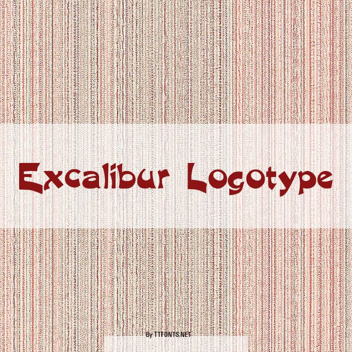 Excalibur Logotype example