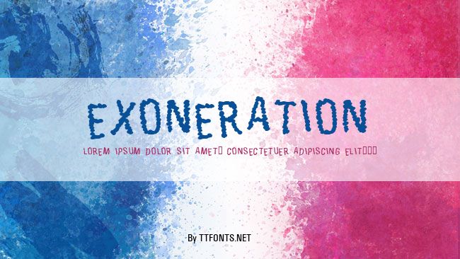 Exoneration example