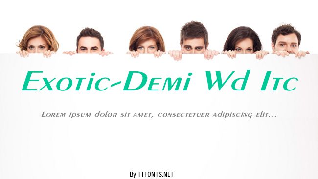 Exotic-Demi Wd Itc example