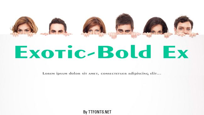 Exotic-Bold Ex example