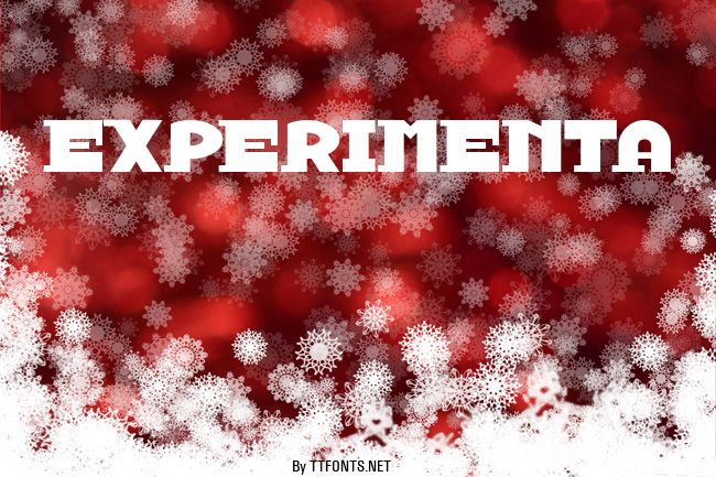 Experimenta example