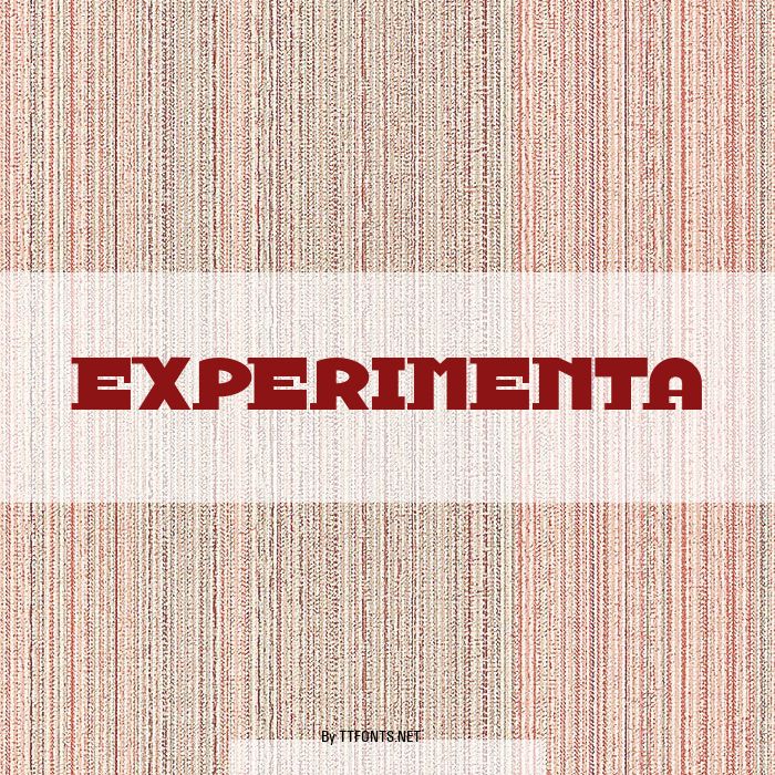 Experimenta example