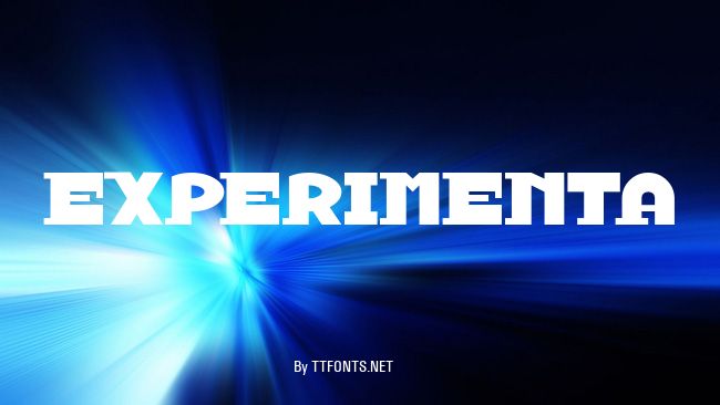 Experimenta example