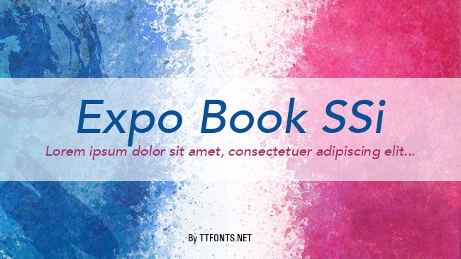 Expo Book SSi example