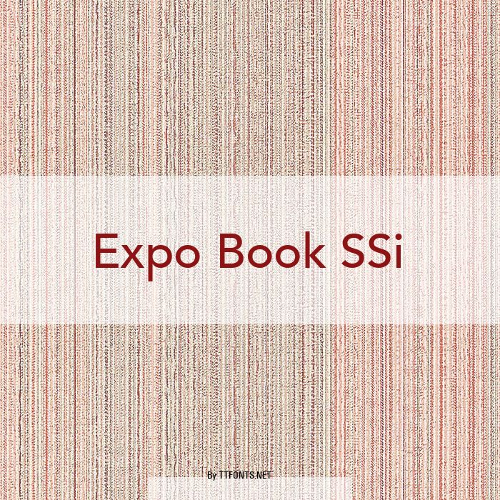 Expo Book SSi example