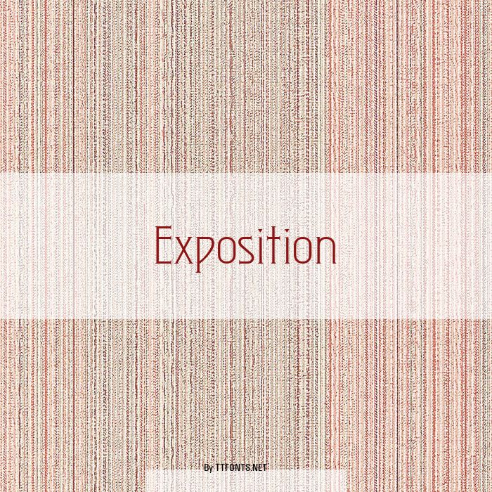Exposition example