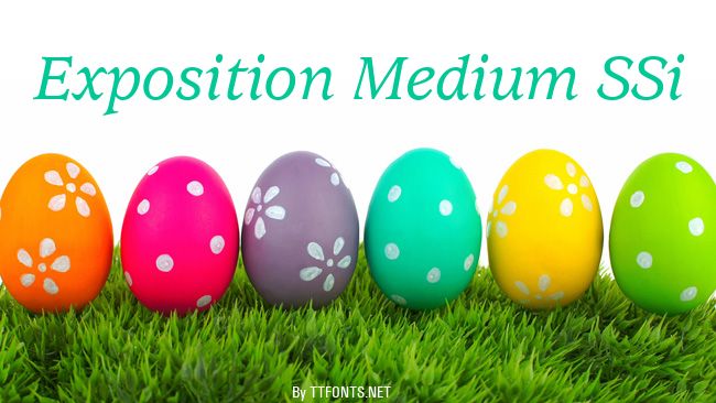 Exposition Medium SSi example
