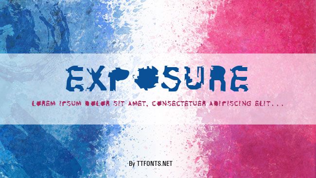 Exposure example