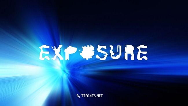 Exposure example