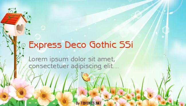 Express Deco Gothic SSi example