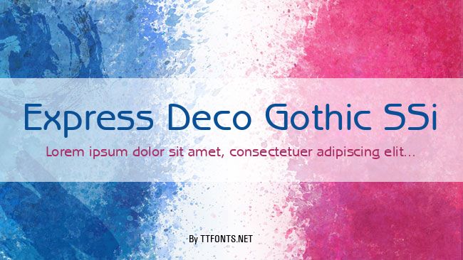 Express Deco Gothic SSi example