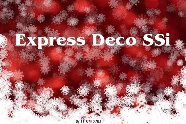 Express Deco SSi example