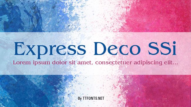 Express Deco SSi example