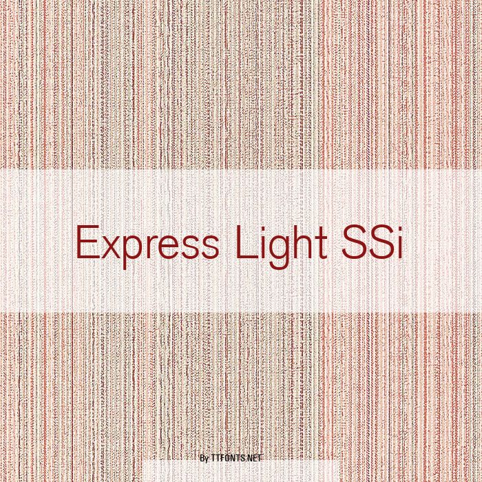 Express Light SSi example