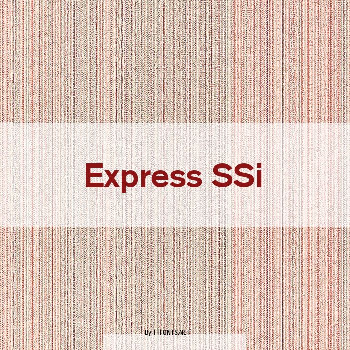 Express SSi example