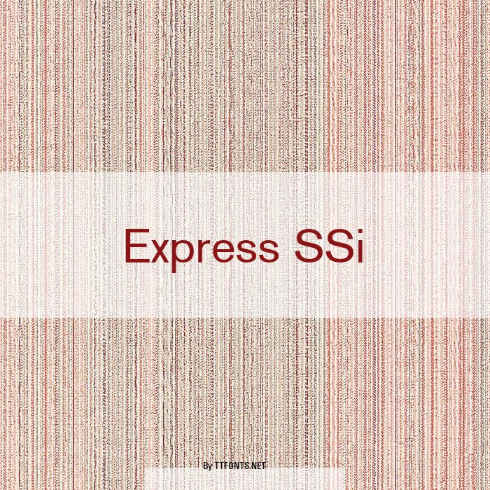 Express SSi example