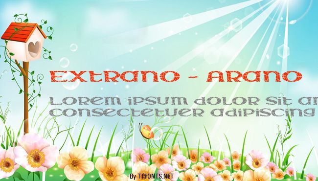 Extrano - Arano example
